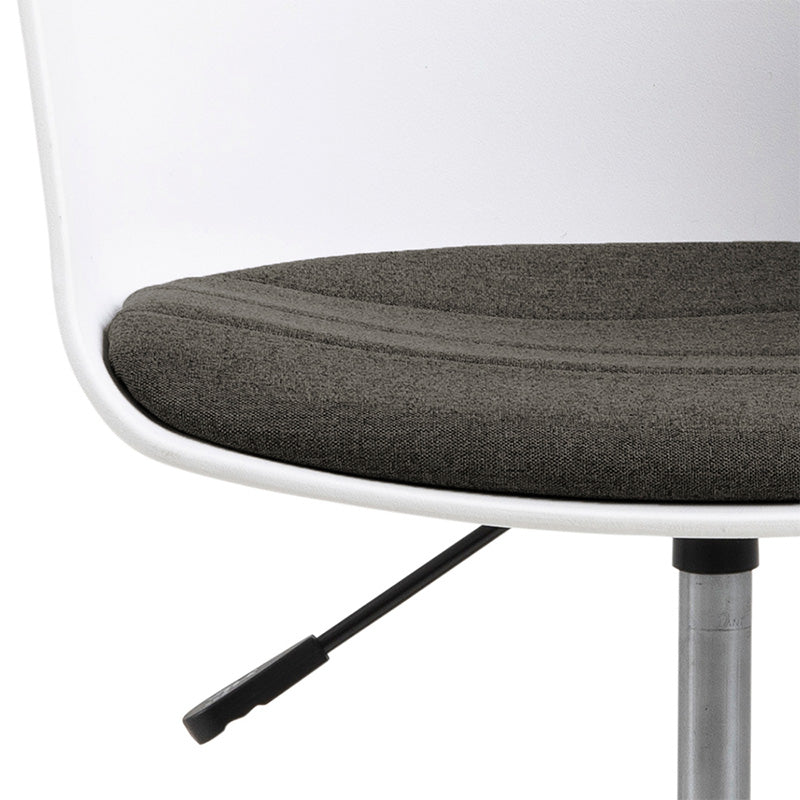 LIDAN Office Chair - White & Black