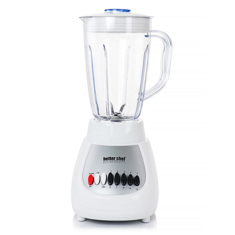 Better Chef 10 Speed 350 Watt Plastic Jar Blender