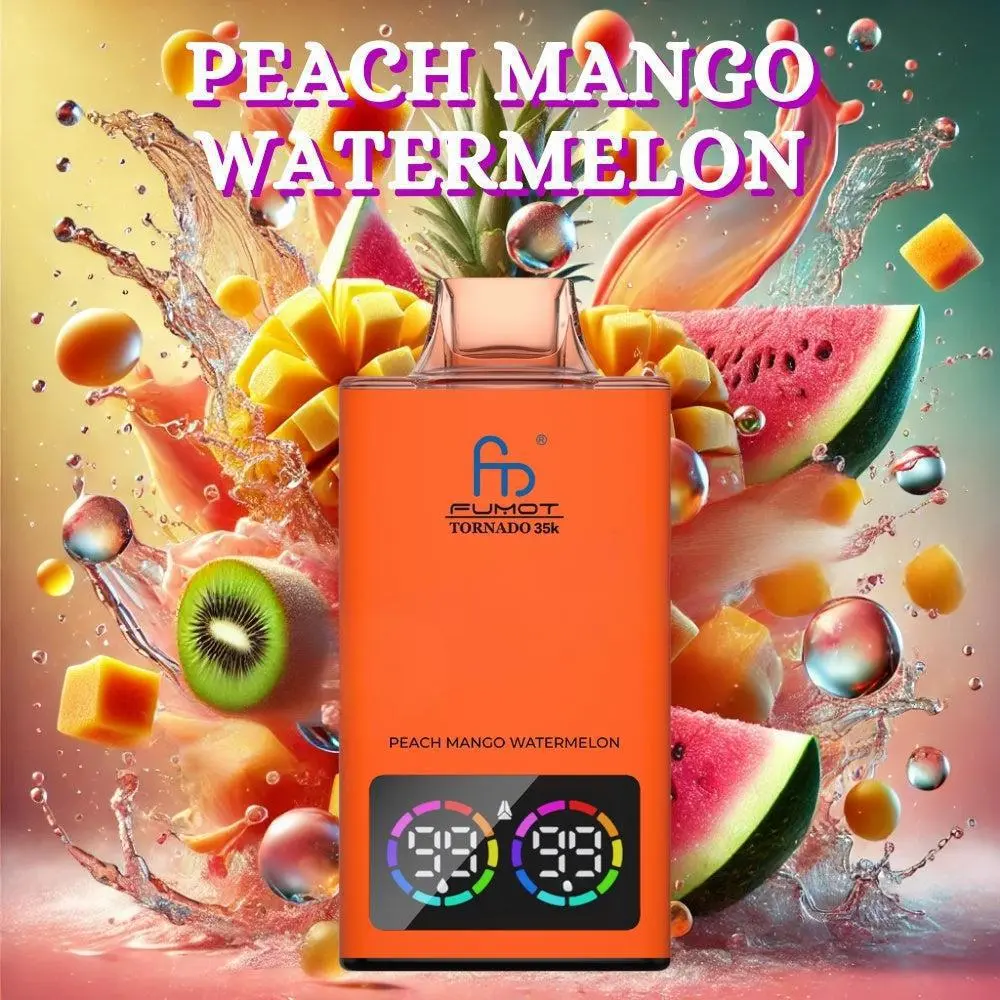 Fumot Tornado 35K - Peach Mango Watermelon