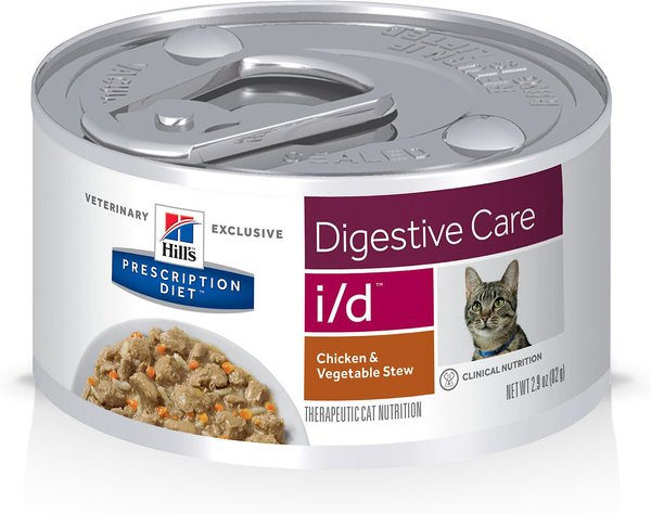 Hill's Prescription Diet i/d Digestive Care Chicken and Vegetable Stew Wet Cat Food