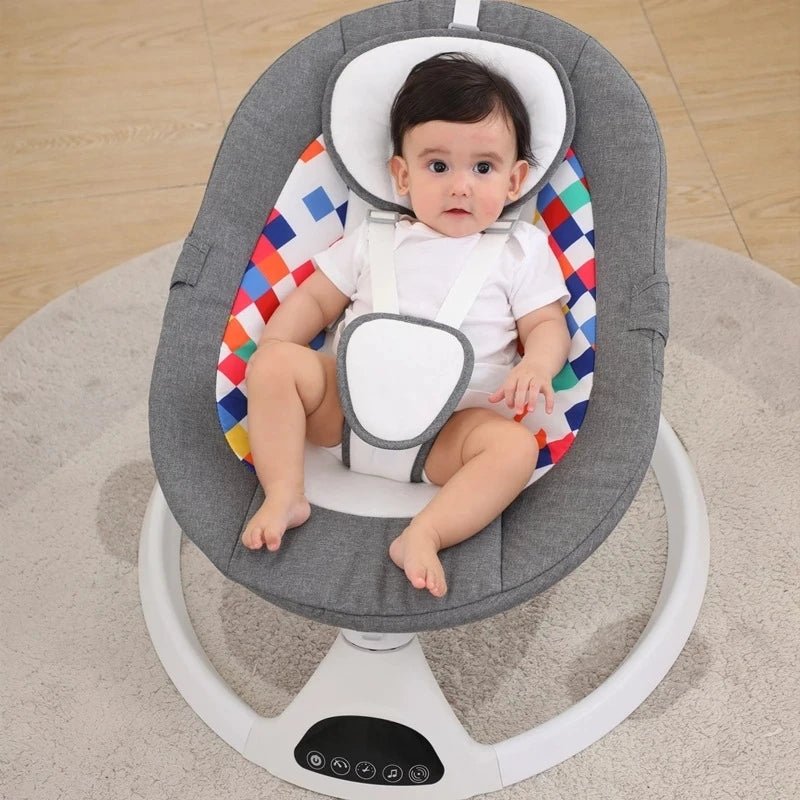 Grandeur Electric Baby Infant Swing Rocker Chair With Remote Control