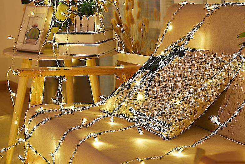 Fairy Lights 30m 300 Led Christmas Lights Indoor And Outdoor 8 Modes Waterproof Fairy Lights Transpa