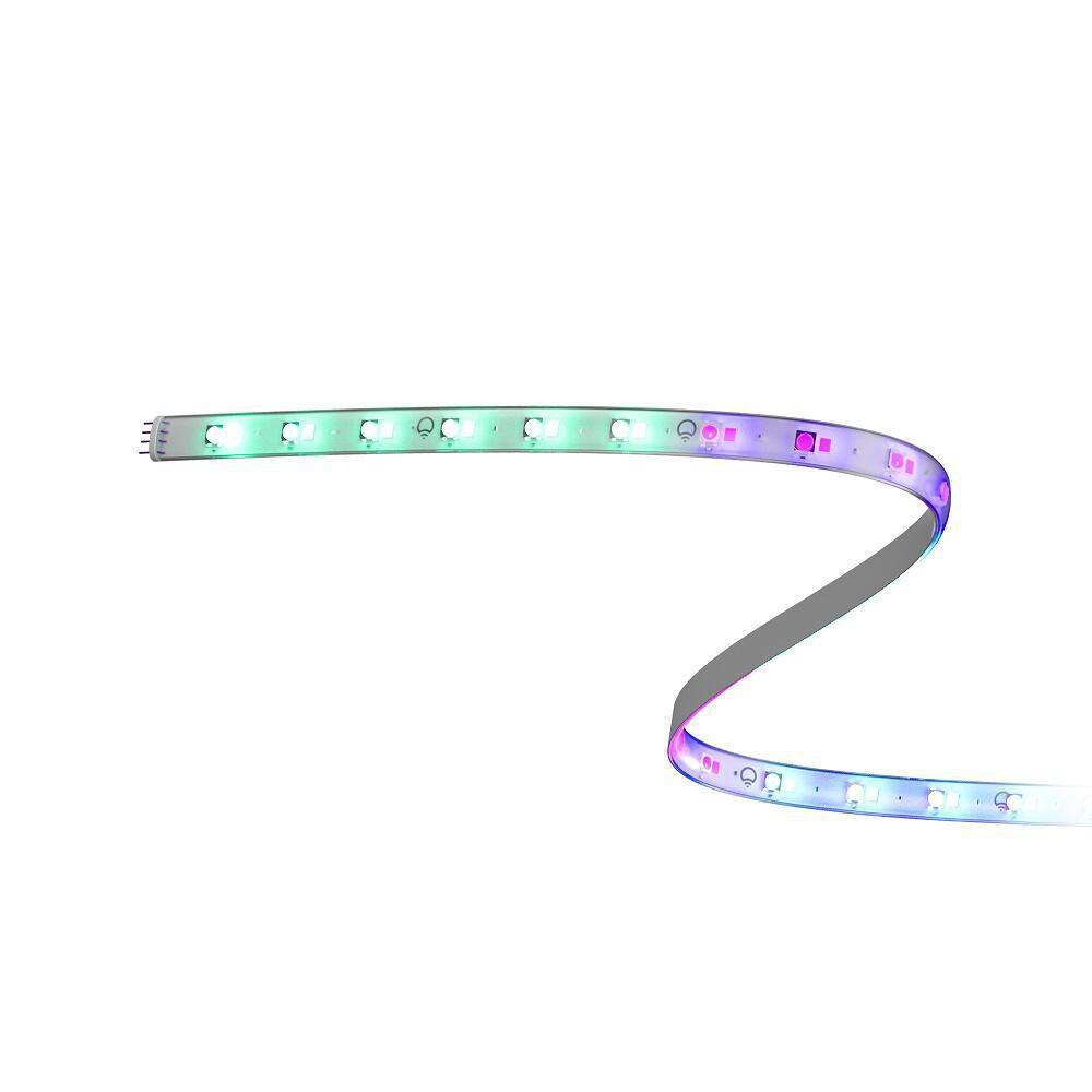 LIFX 40 in. Multi-Color Smart Wi-Fi LED Strip Light Extension Works with AlexaHey GoogleHomeKitSiri LZ1RGBWUS