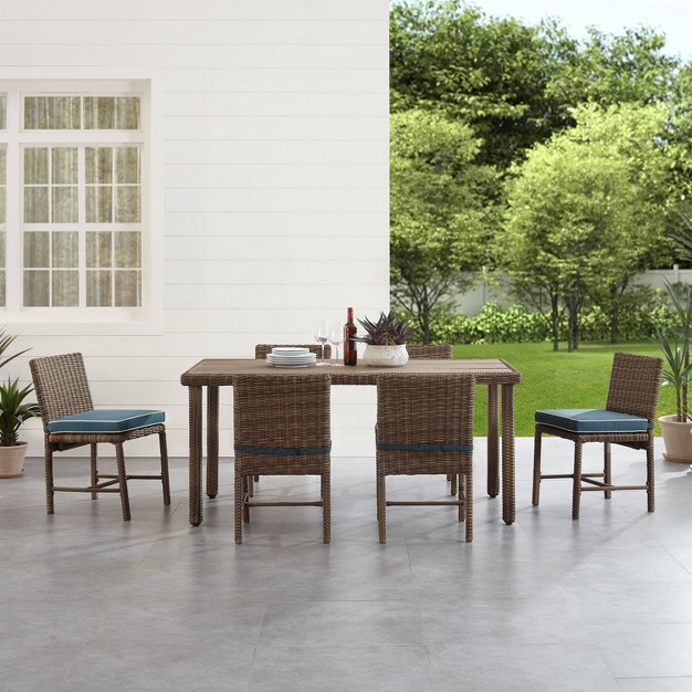 7pc Bradenton Outdoor Steel Dining Set Crosley