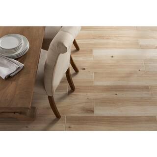 MSI Lanikai Driftwood 8 in. x 36 in. Matte Porcelain Wood Look Floor and Wall Tile (14 sq. ft.Case) NHDLANDRI8X36