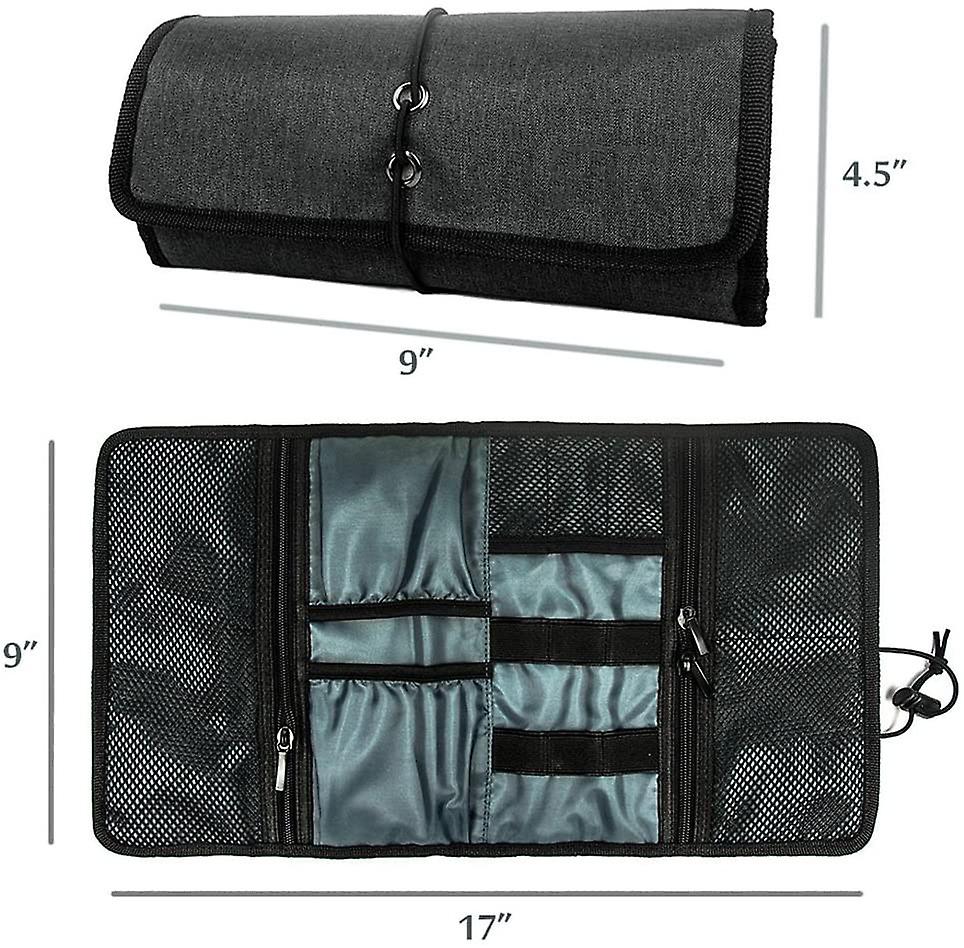 Digital Storage Bag Travel Equipment Storage Bag Headphone Cable Mobile Phone Charger Folding Finishing Bag