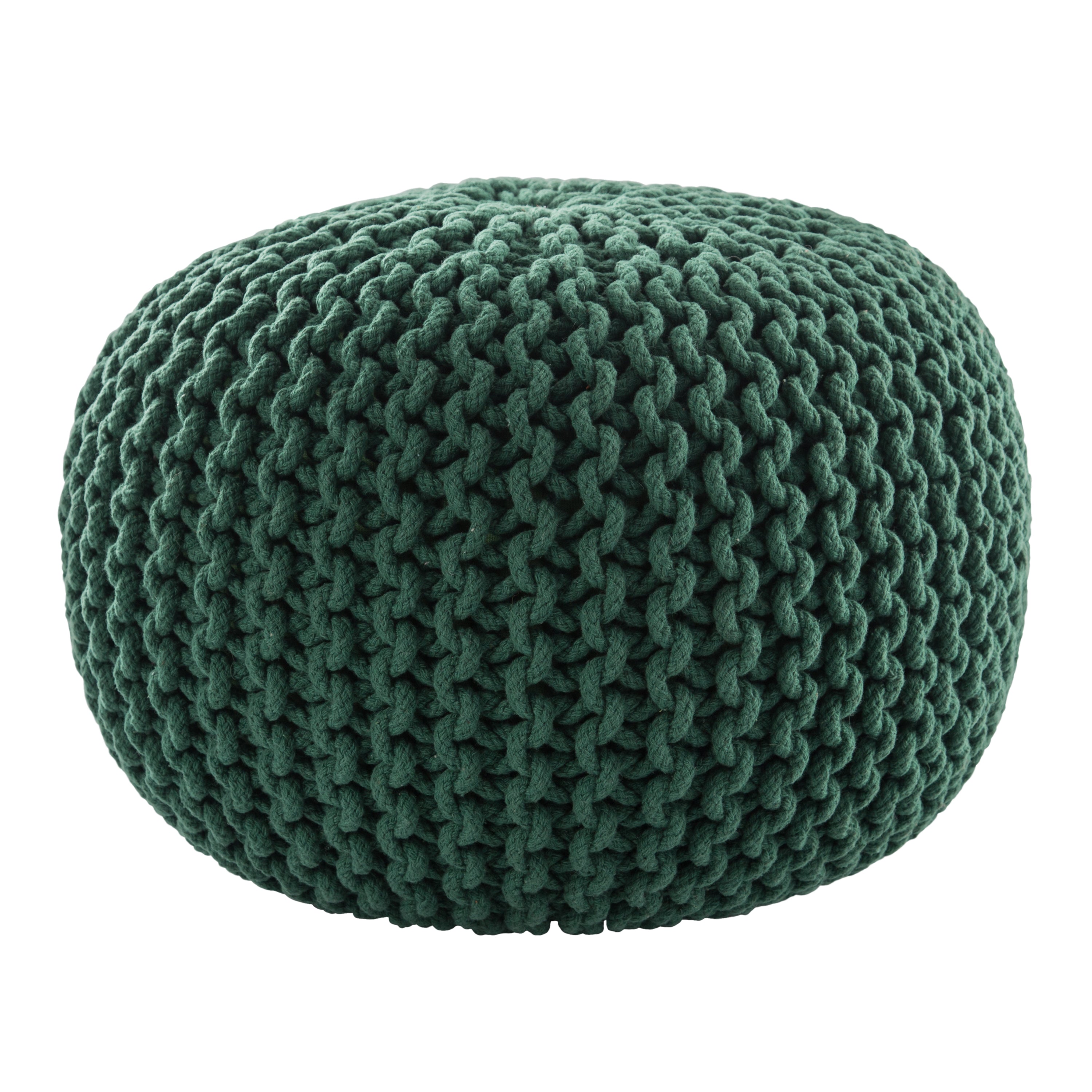 Spectrum Pouf Green Pouf