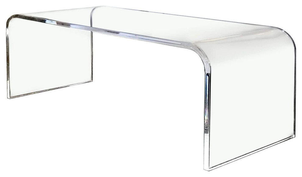 Acrylic Coffee Cocktail Table Lucite  44 quotx 16 quotx 16 quot  3/4 quotThick   Contemporary   Coffee Tables   by acrylic fabrication  Houzz