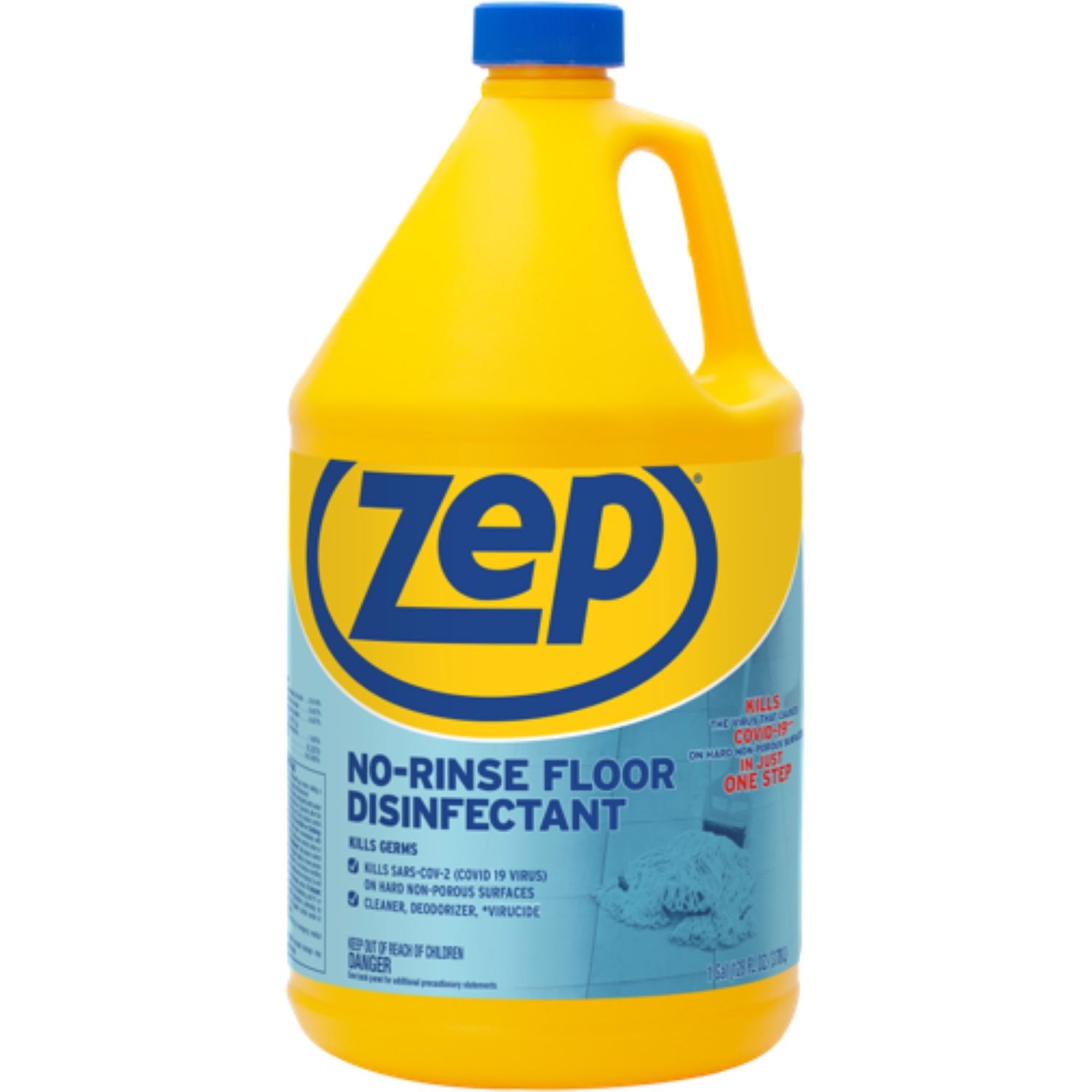 No Rinse Floor Disinfectant by Zep， Inc. ZPEZUNRS128