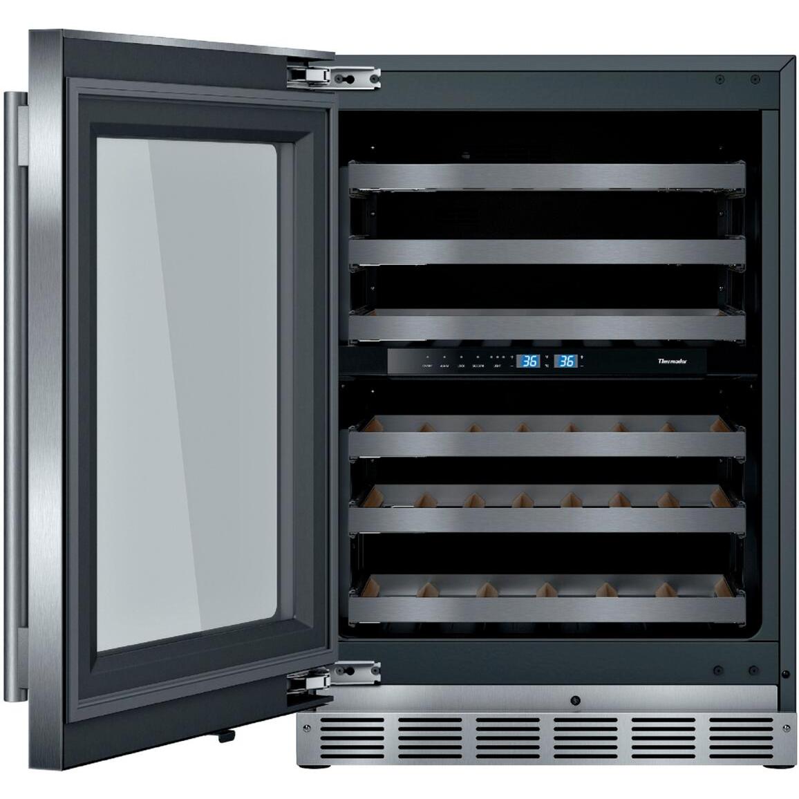 Thermador 41-Bottle 905 Series Wine Cooler with LED Lighting T24UW915LS