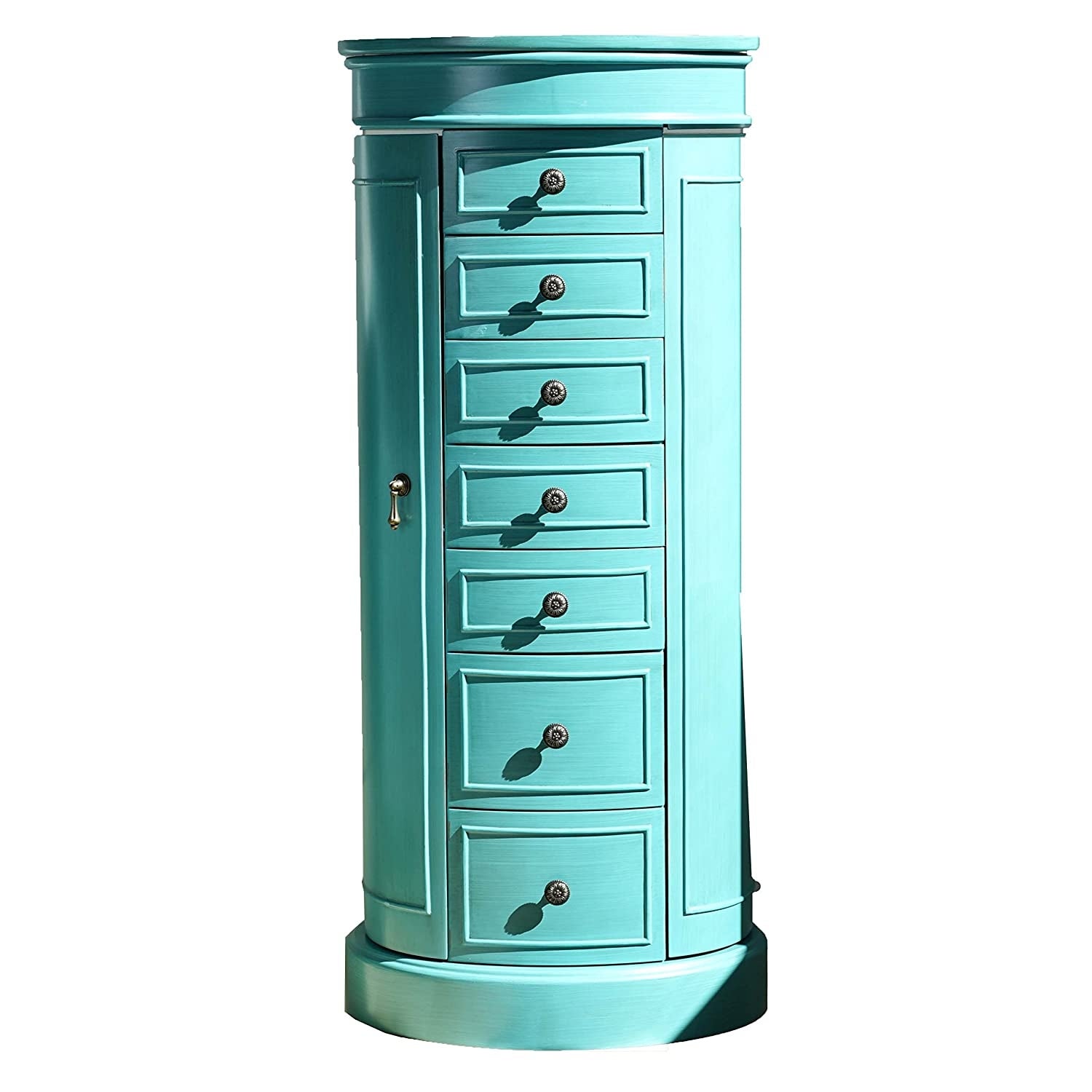 Hives and Honey Bailey Turquoise Jewelry Armoire - - 13292180