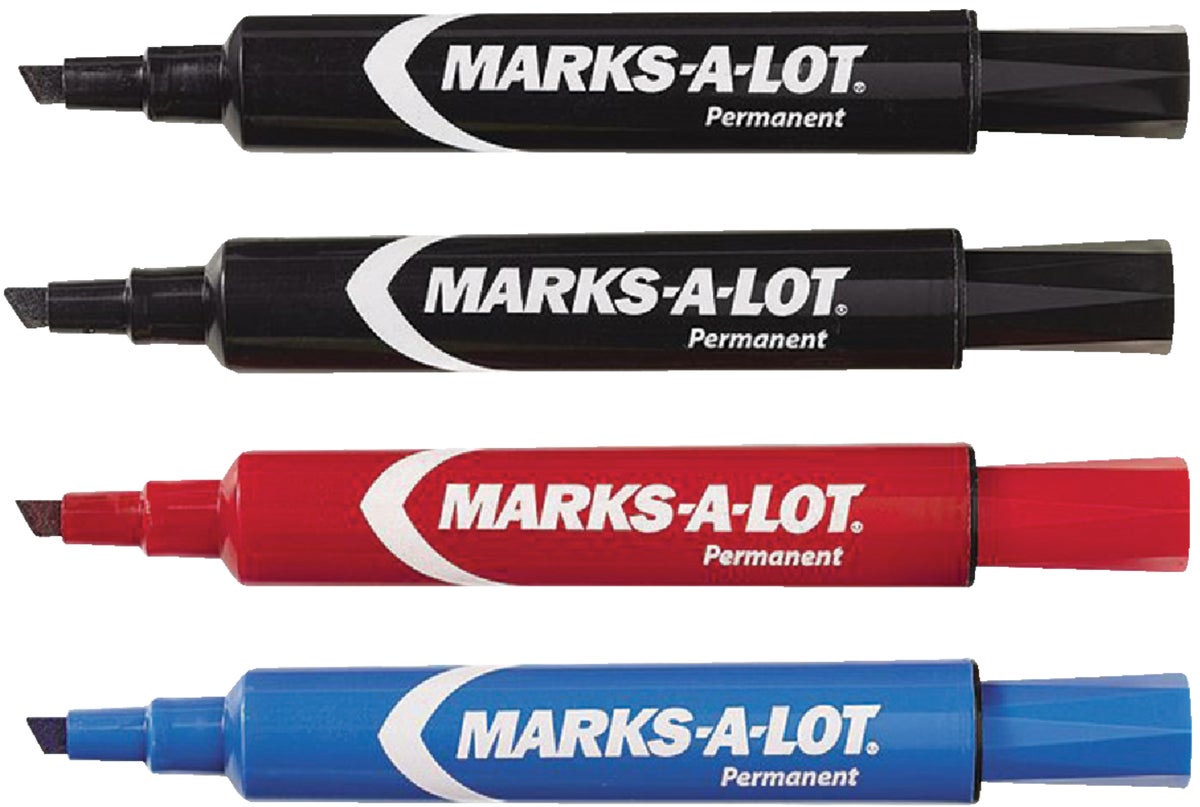 Marks-A-Lot Permanent Ink Marker Assorted