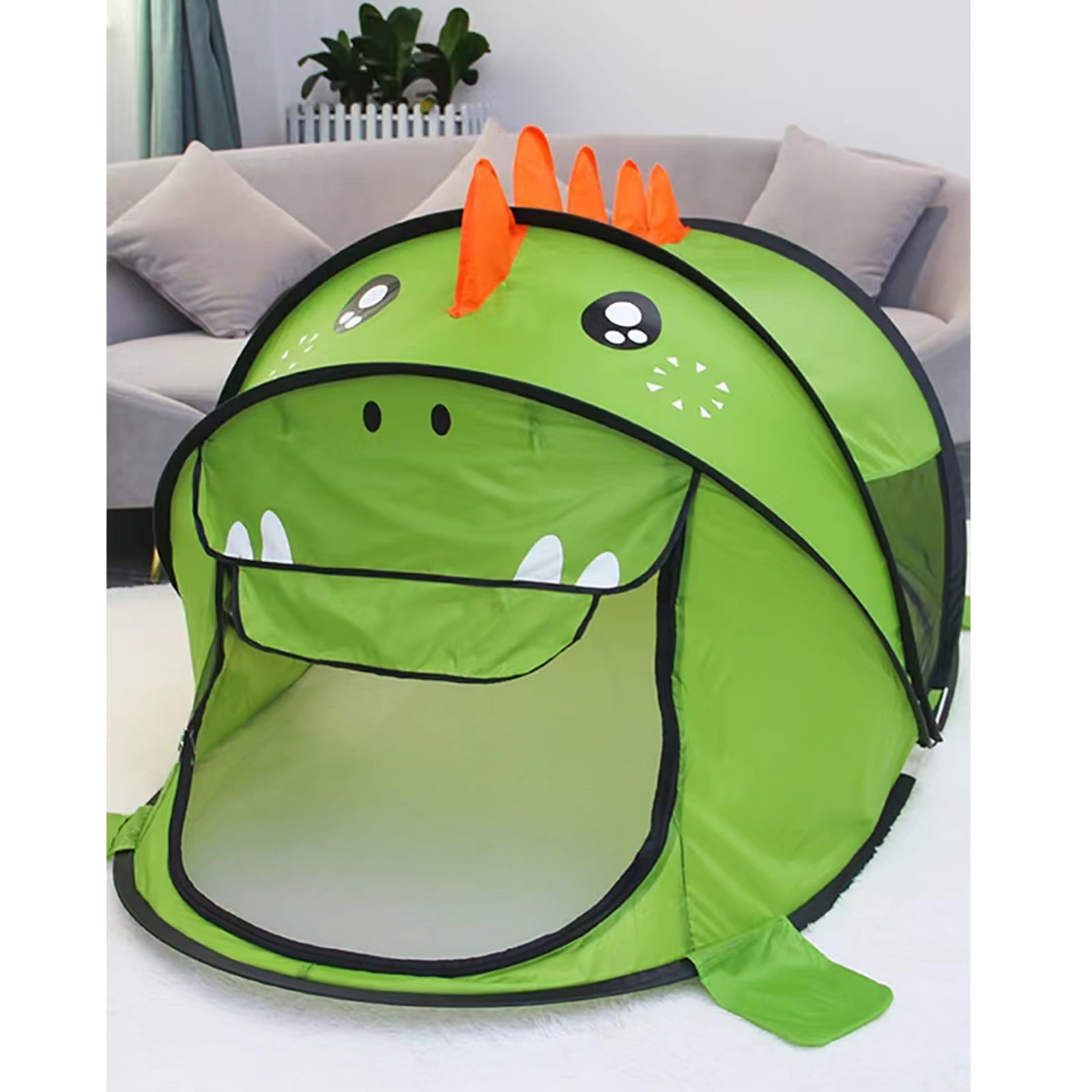 Little Bado Outdoor Indoor Pop Up Tent Dinosaur Kids Play Tent Playhouse Toys Best Gifts for Boys Girls Toddlers  6 7 8 9 10 11 12  Years Old Easter gift