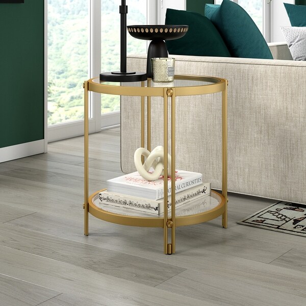 Inez 21'' Wide Round Side Table