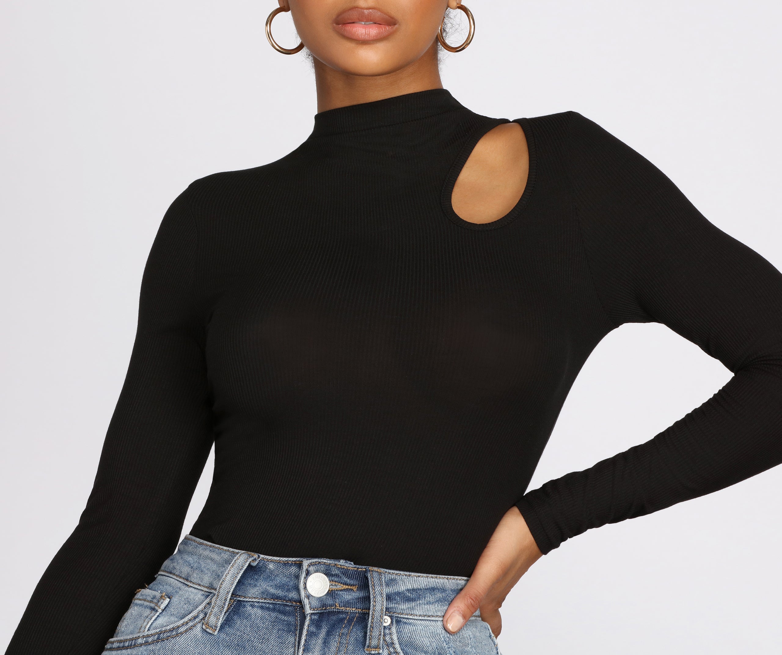 Key Moment Knit Bodysuit