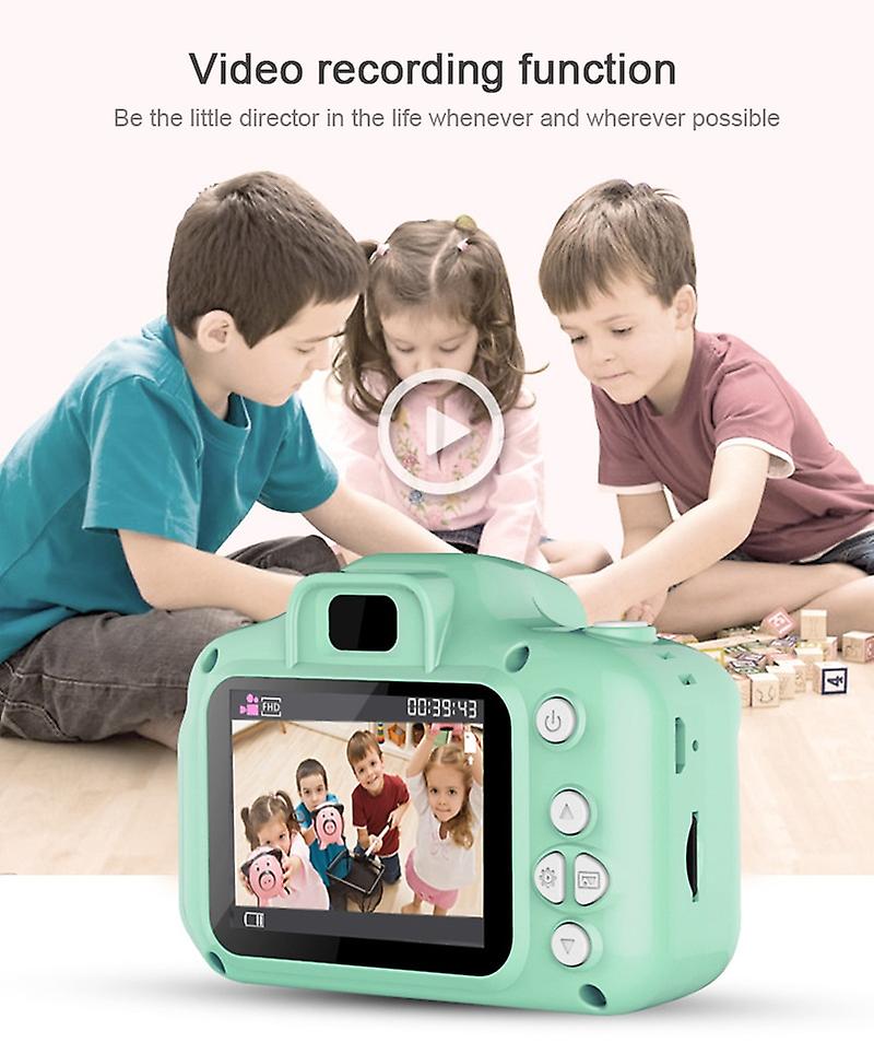 Cute Kids Mini Digital Photo 1080p Video Camera 2.0 Inch Hd Screen Small Toy Camcorder Videocamera