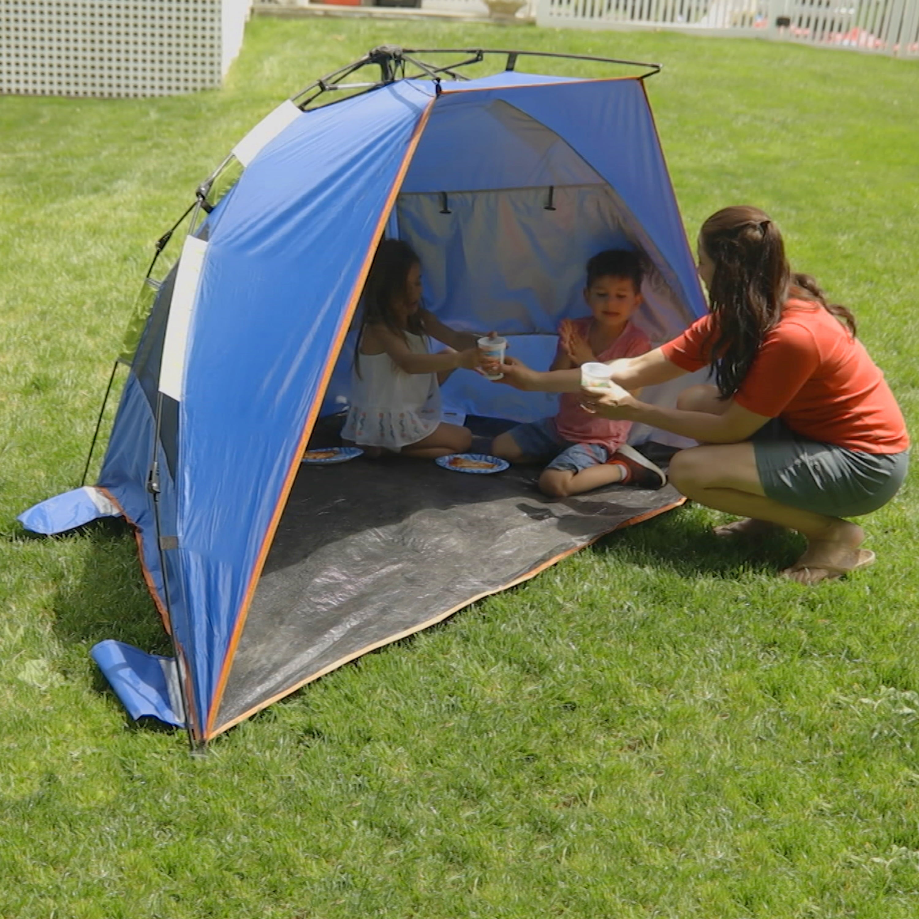 Bliss Hammocks Pop-up Beach Tent W/ Carry Bag