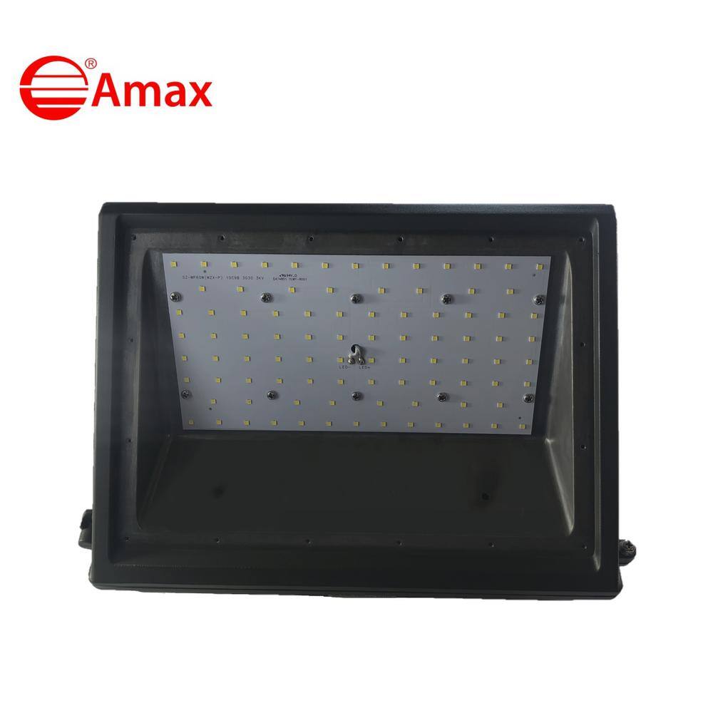 AMAX LIGHTING 60 Watt Integrated LED Bronze Wall Pack Light 5000K DS-402LH