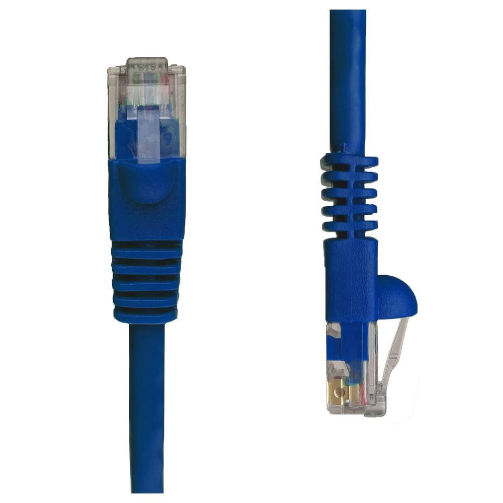 NTW 5 ft. Cat5e Snagless Unshielded (UTP) Network Patch Cable Blue 345-U5E-005BL