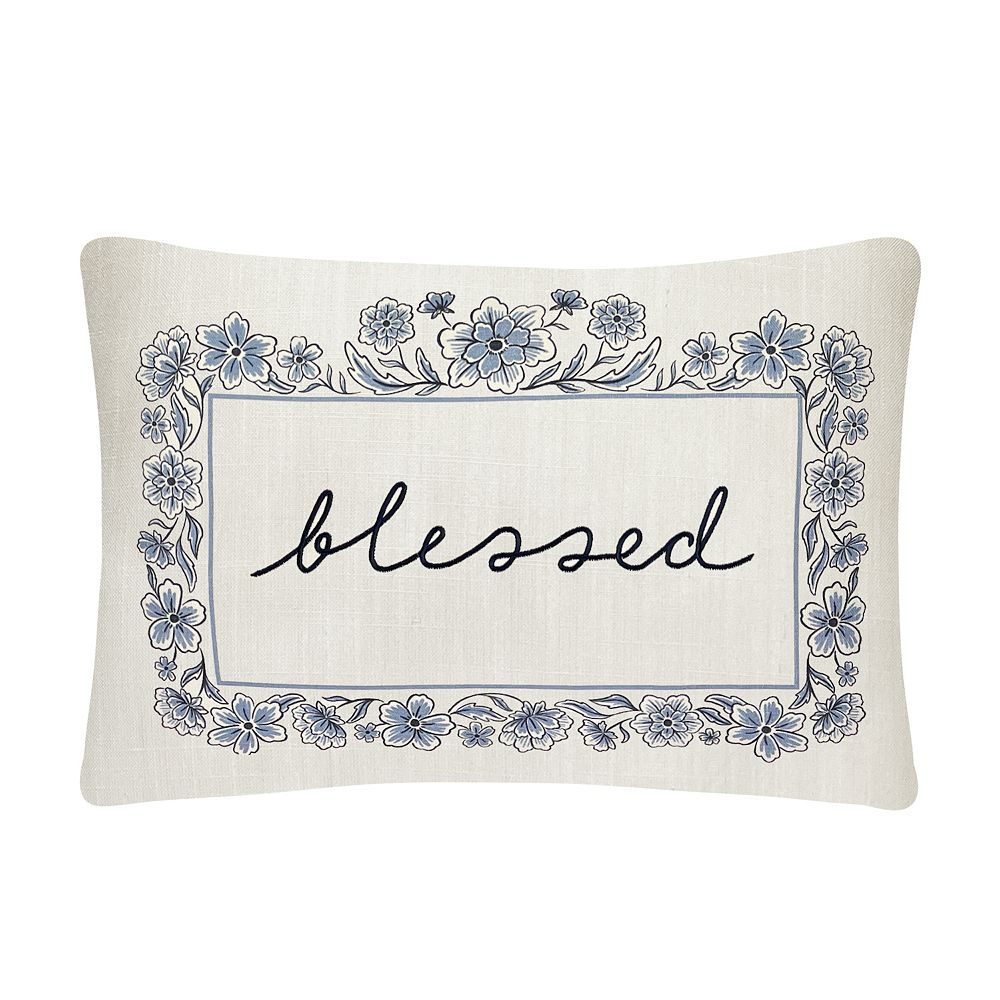 Sonoma Goods For Life? 14 x 20 White Blessed Pillow