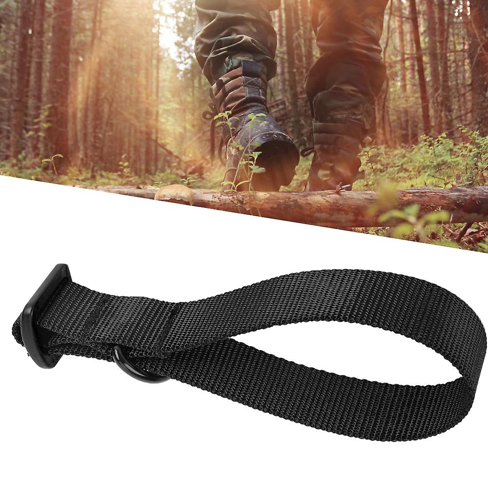 Multifunction Spear Rope Nylon Portable Bundling Safety Belt Accessory For Outdoor Huntingnylon Safety Belt Black