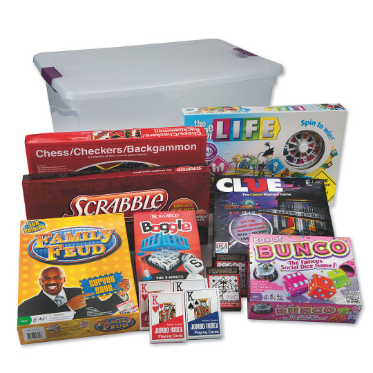 S S Worldwide Classic Games Easy Pack in a Tub