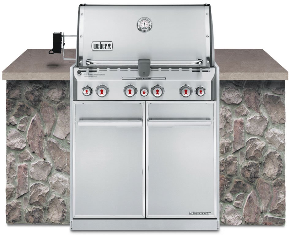 Weber Summit S-460 Stainless Steel Built In Natural Gas Grill