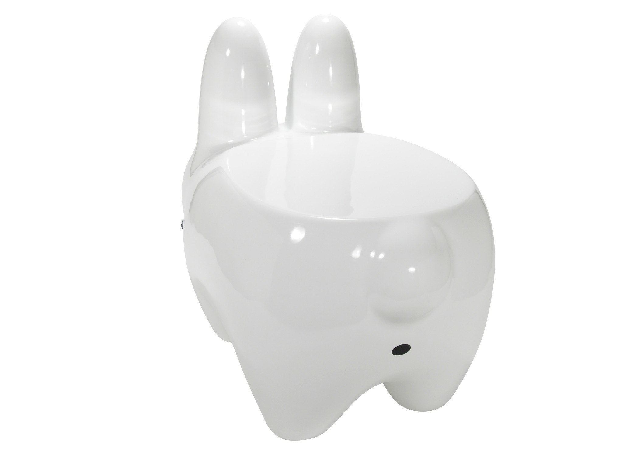 Kidrobot Art Giant White Smorkin' Labbit Stool by Frank Kozik