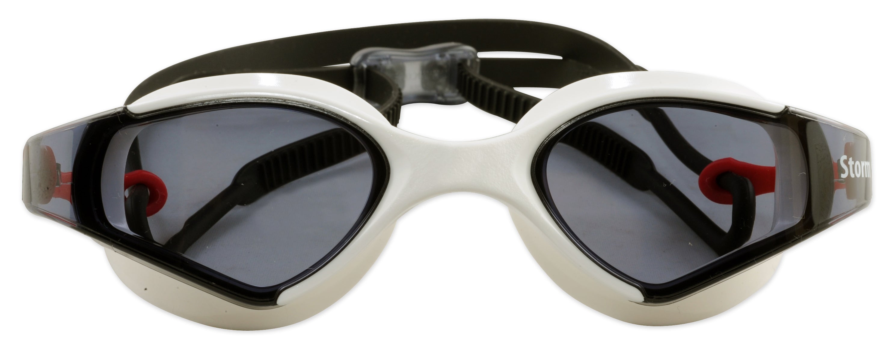 Storm Bluefin Fitness Swim Goggle - White w/Tinted Lenses