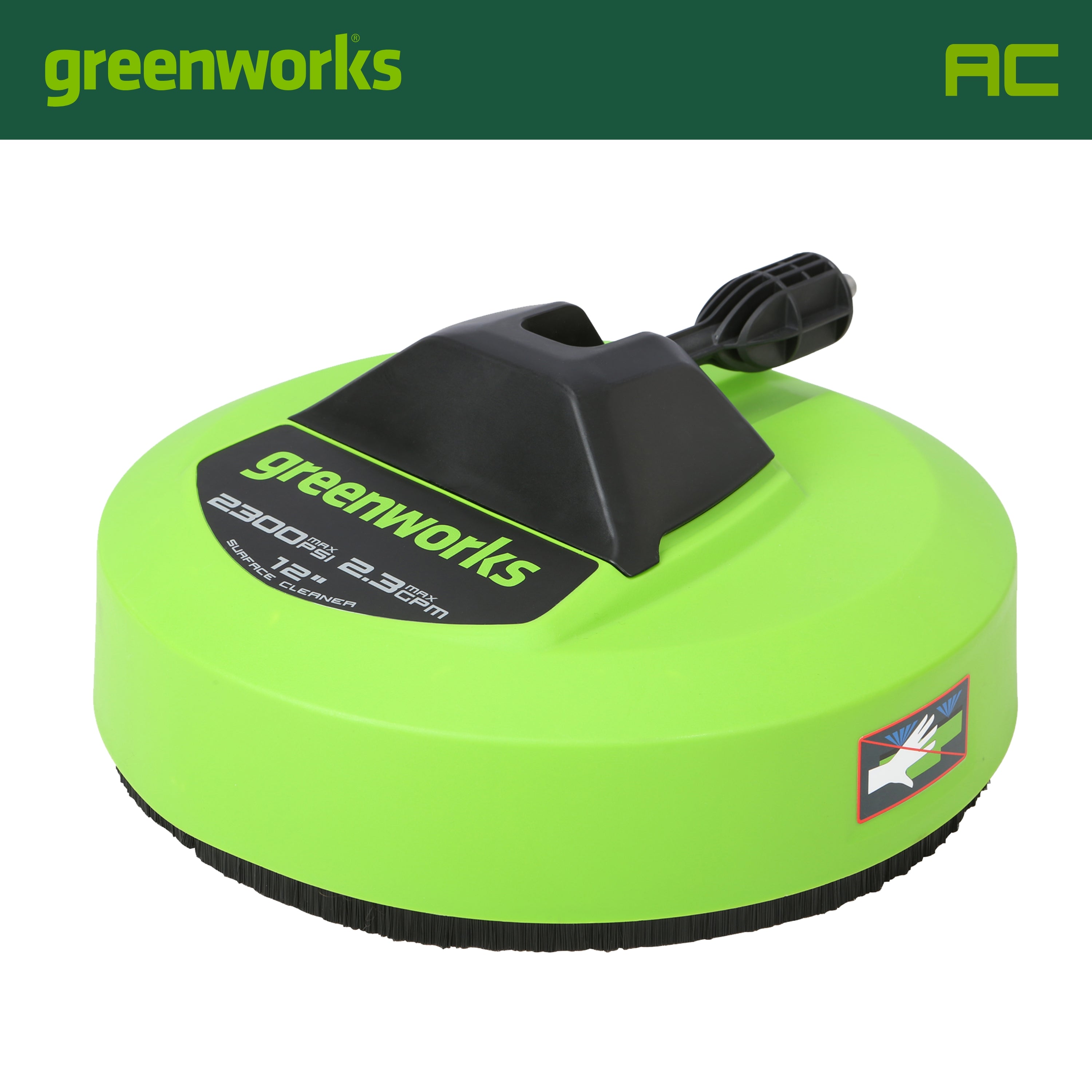 12-Inch Rotating Surface Cleaner | Greenworks Tools