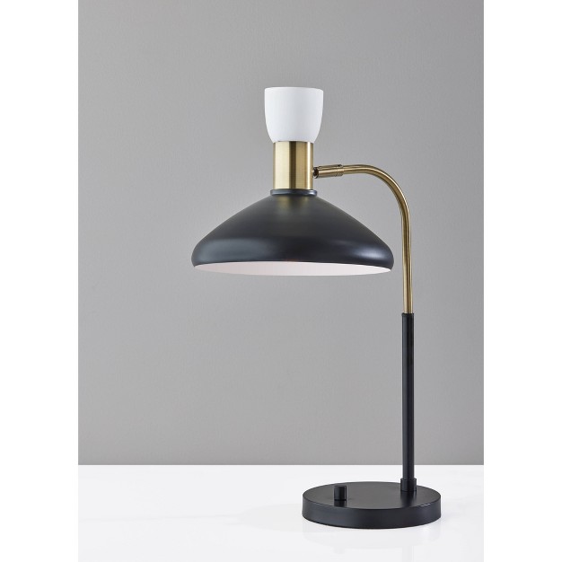 Patrick Table Lamp Black Adesso