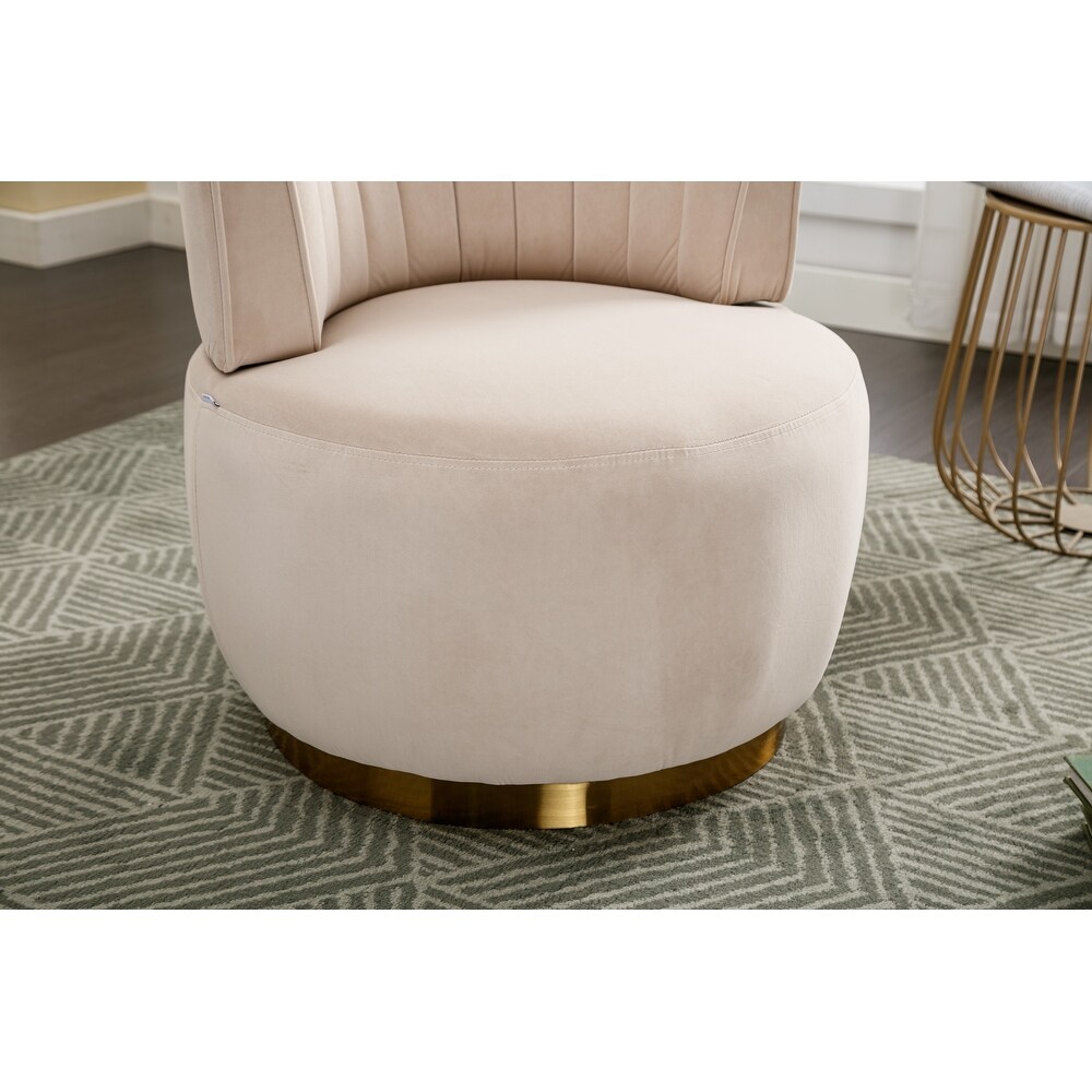 Swivel Barrel Accent Sofa Chairs