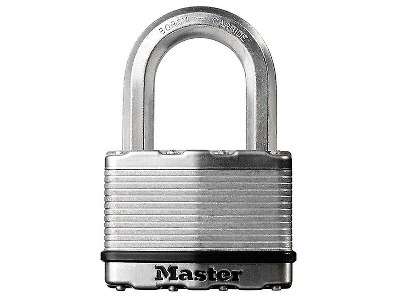 Master Lock Excell Laminated Steel 64mm Padlock - 38mm Shackle MLKM15LF