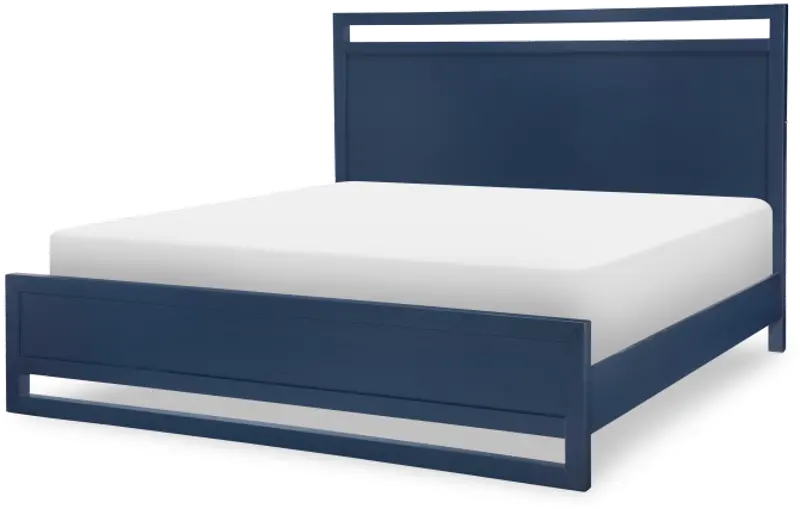 Summerland Blue King Size Bed