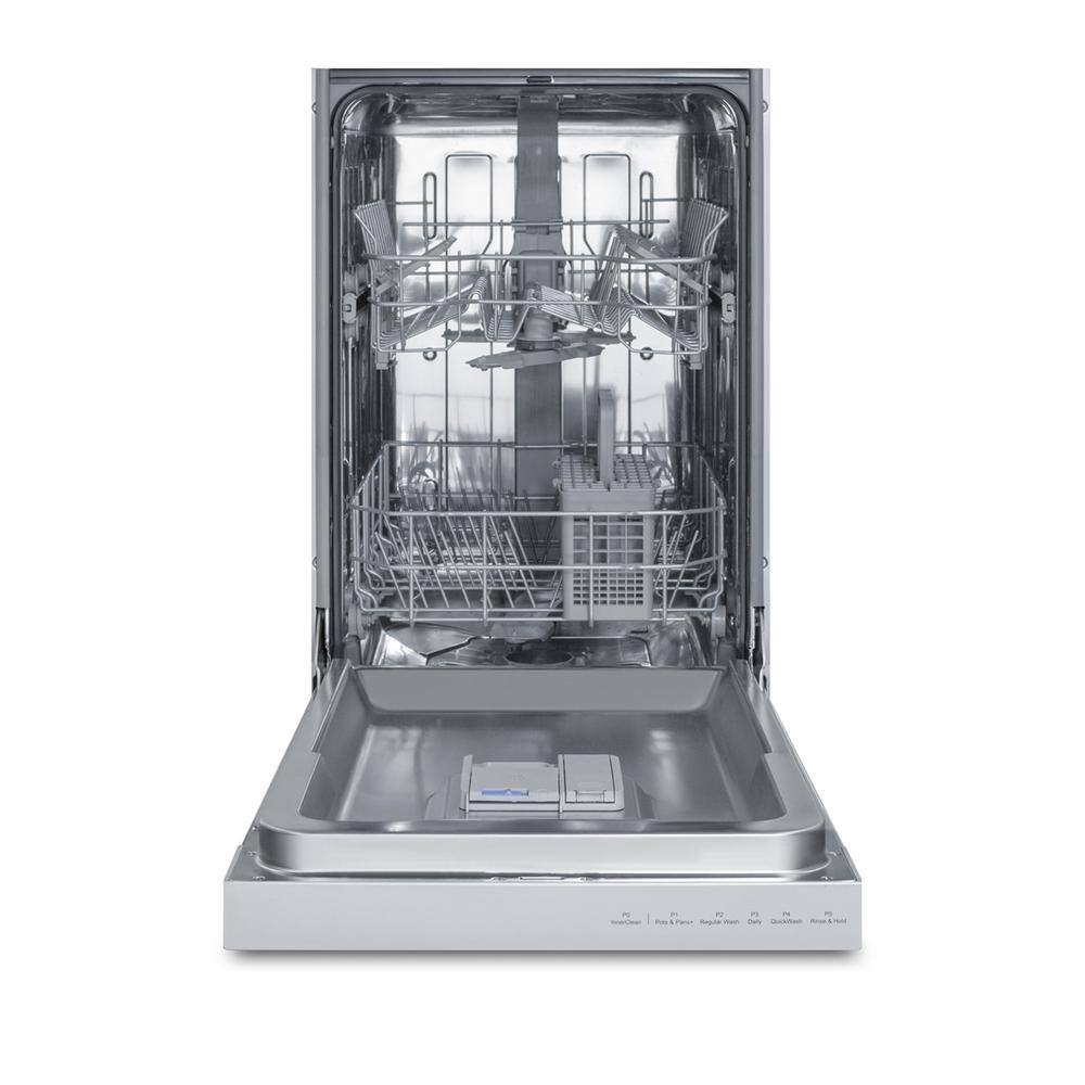 Summit Appliance 18 in. Stainless Steel Front Control Dishwasher ADA Compliant DW18SS4ADAE