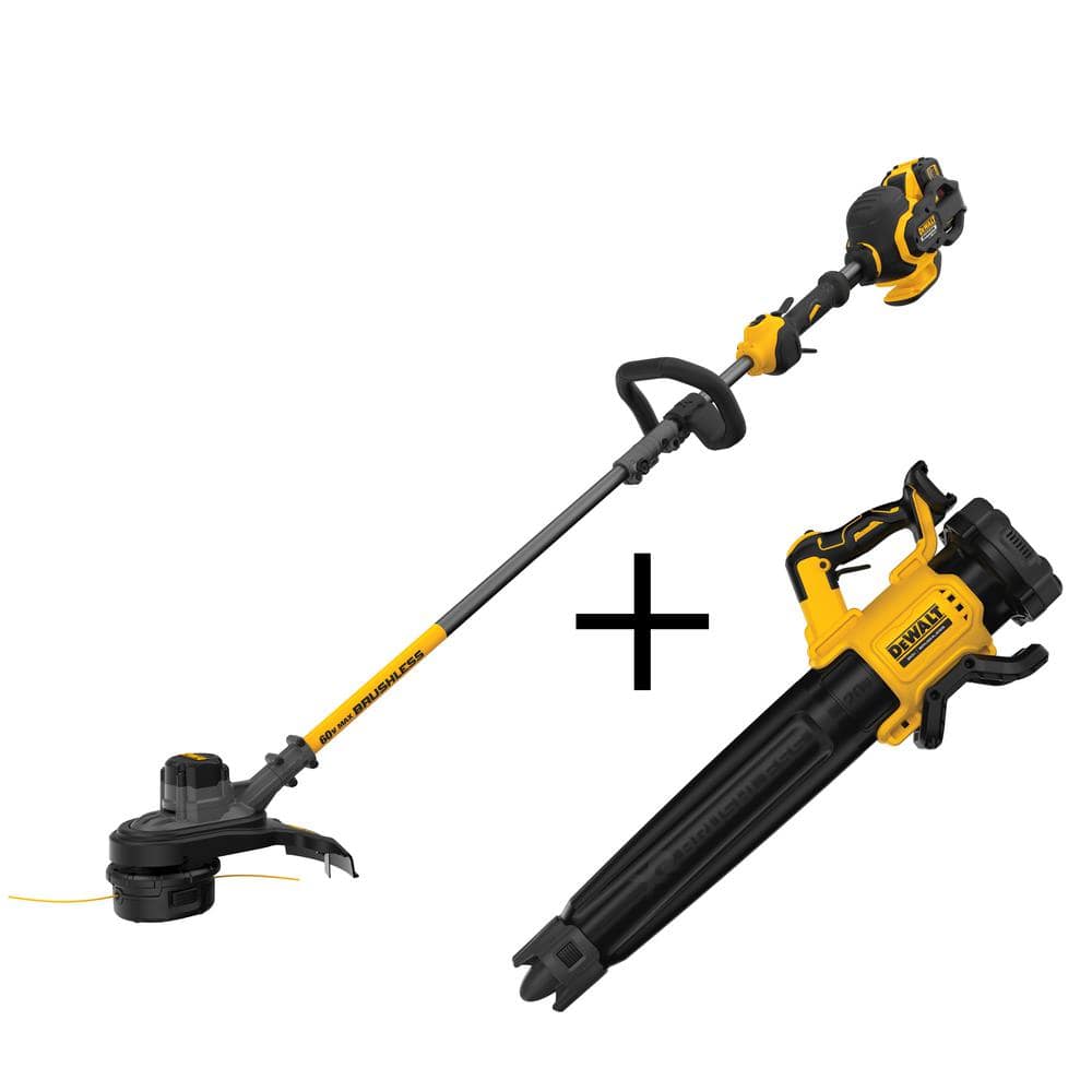 DEWALT 60V MAX Brushless Cordless Battery Powered String Trimmer Kit