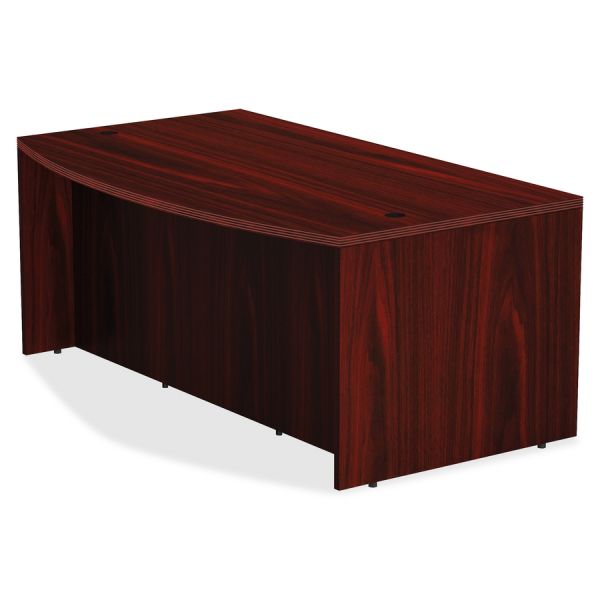 Lorell Bowfront Desk Shell