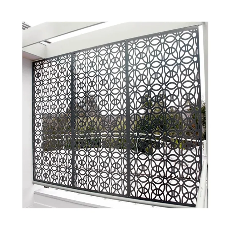 Soon to be sold out!!💝Modern Design Factory Supply  Customized Style Laser Cut  Metal Aluminum  Room Divider Screen Fence