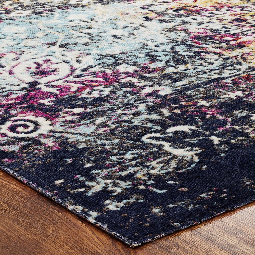 Modern Abstract Indoor/Outdoor Area Rug