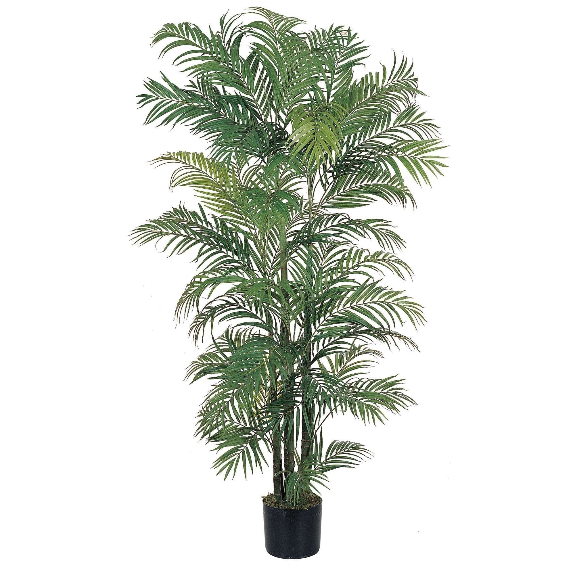 Nearly Natural 6' Areca Silk Palm Tree