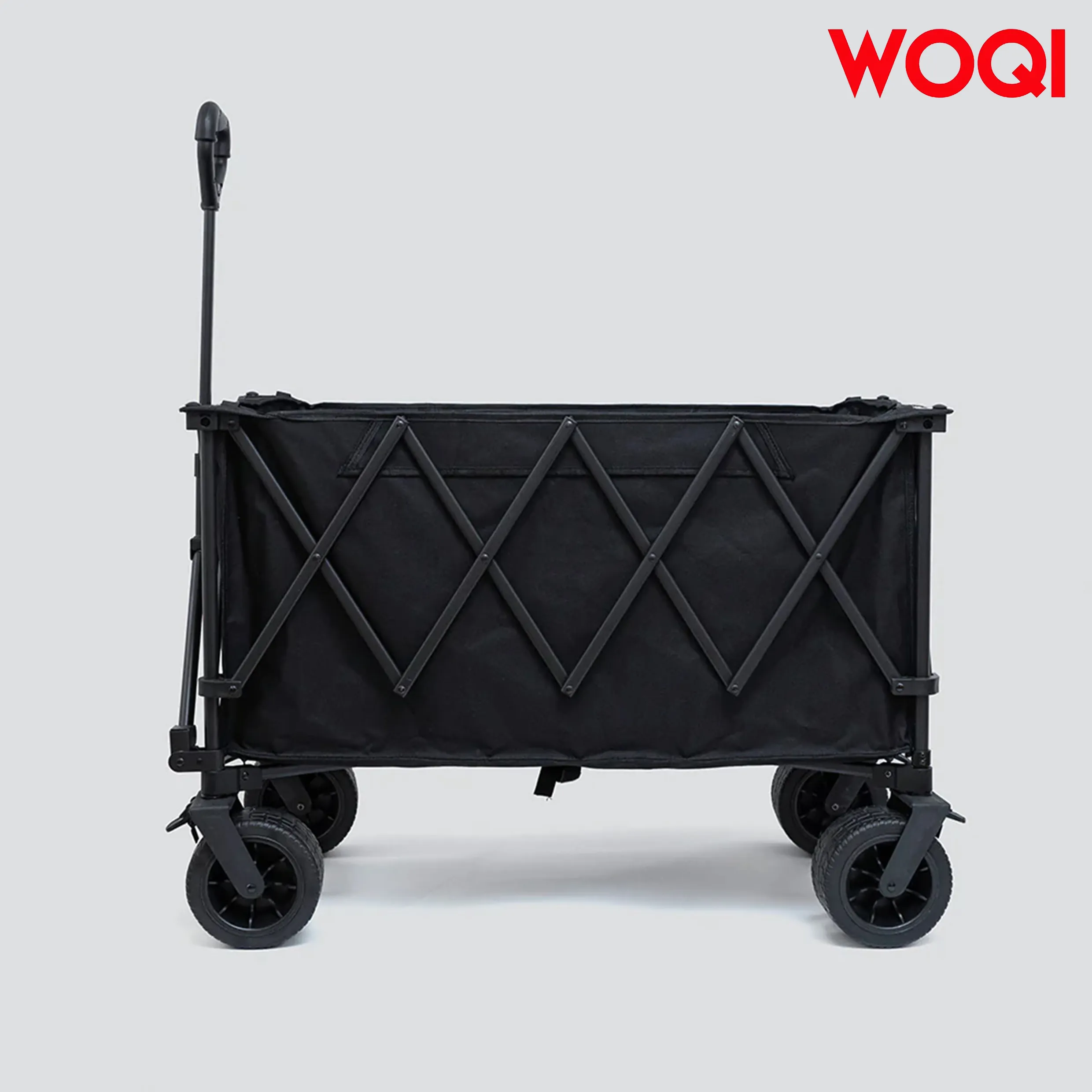 WOQI foldable multi purpose heavy duty station wagon  all terrain beach vehicle  outdoor camping garden