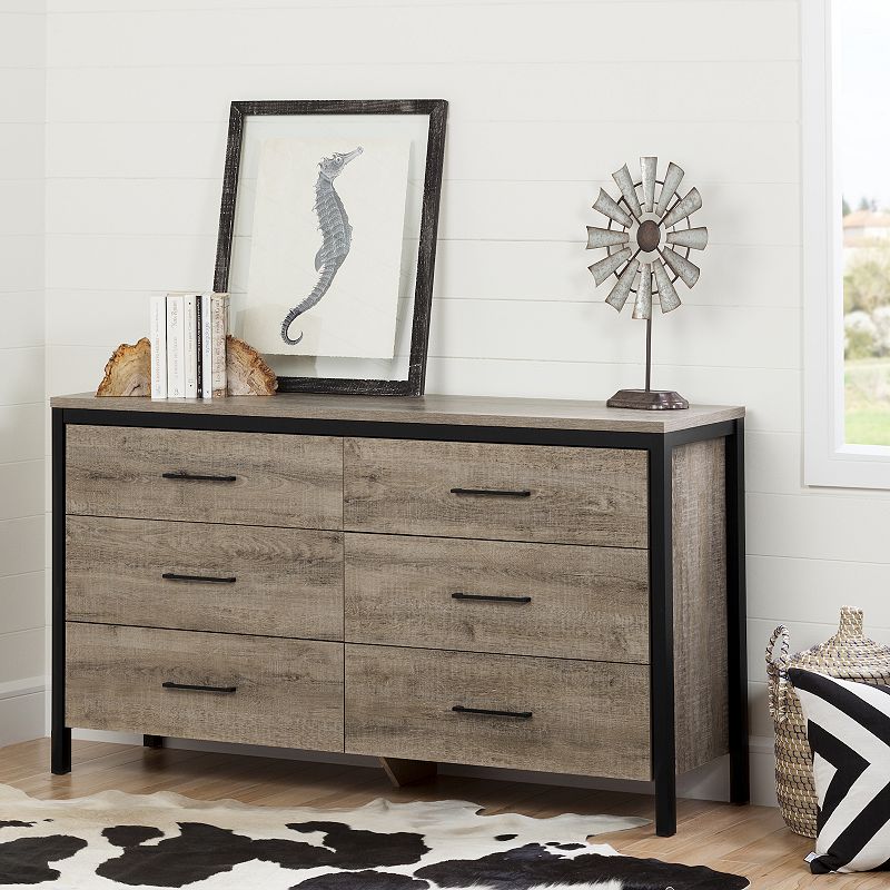 South Shore Munich 6-Drawer Double Dresser