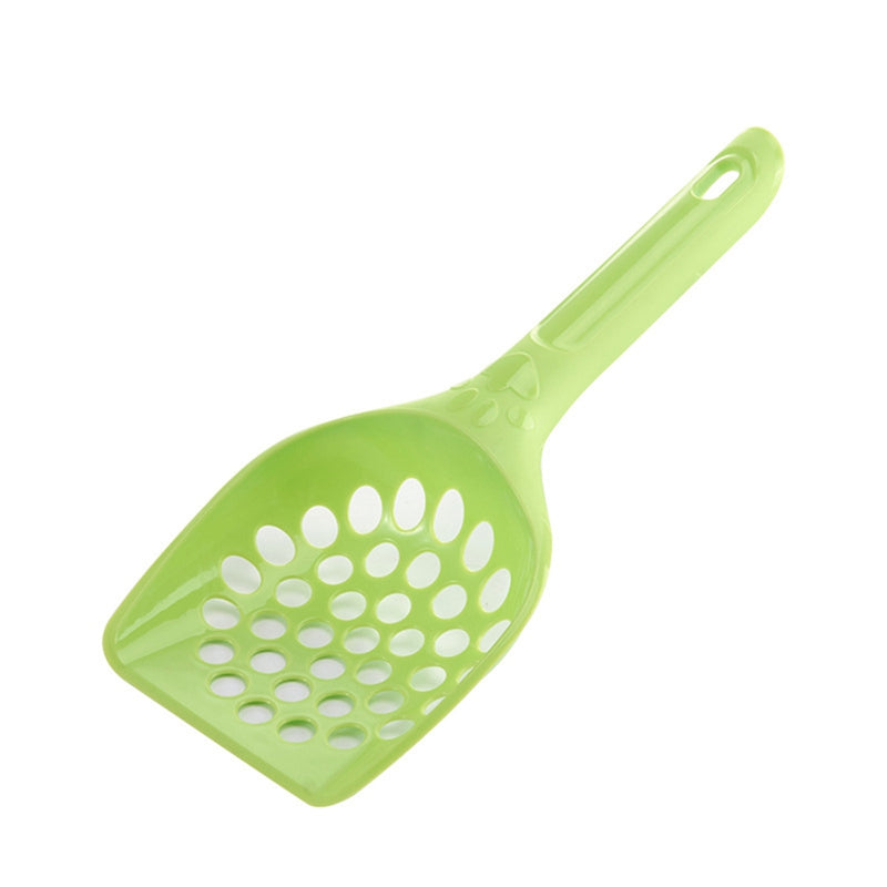 AkoaDa Durable Thick Cat Litter Shovel Cat Scoop Poop Shovel Waste Tray Pet Cleaning Tool Plastic Cat Sand Toilet Cleaner Spoons