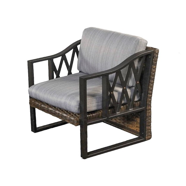 Wicker Patio Arm Chair Patio Festival