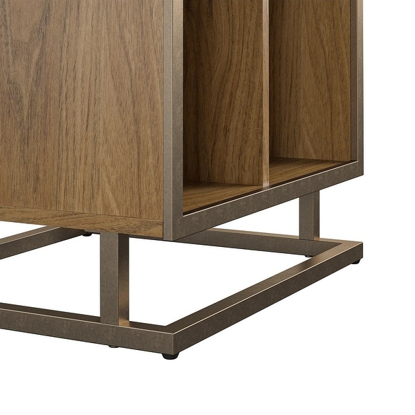 The Novogratz Regal Turntable Stand / End Table