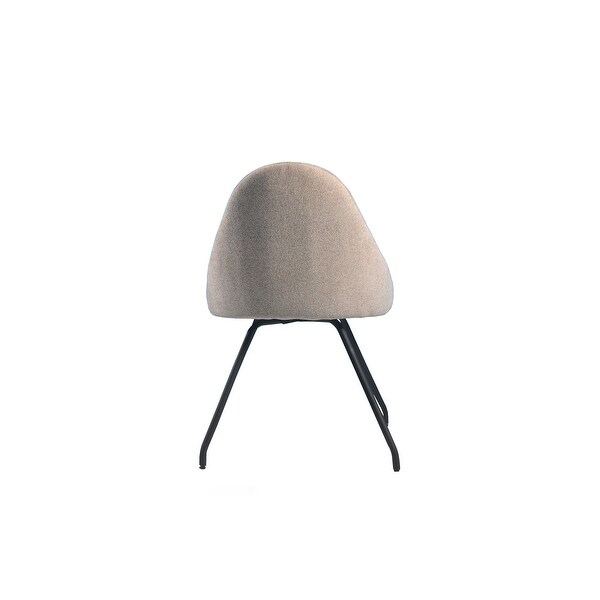 Ice Harmony Upholstery Dining Chair with Round Legs (Set of 2) - 22
