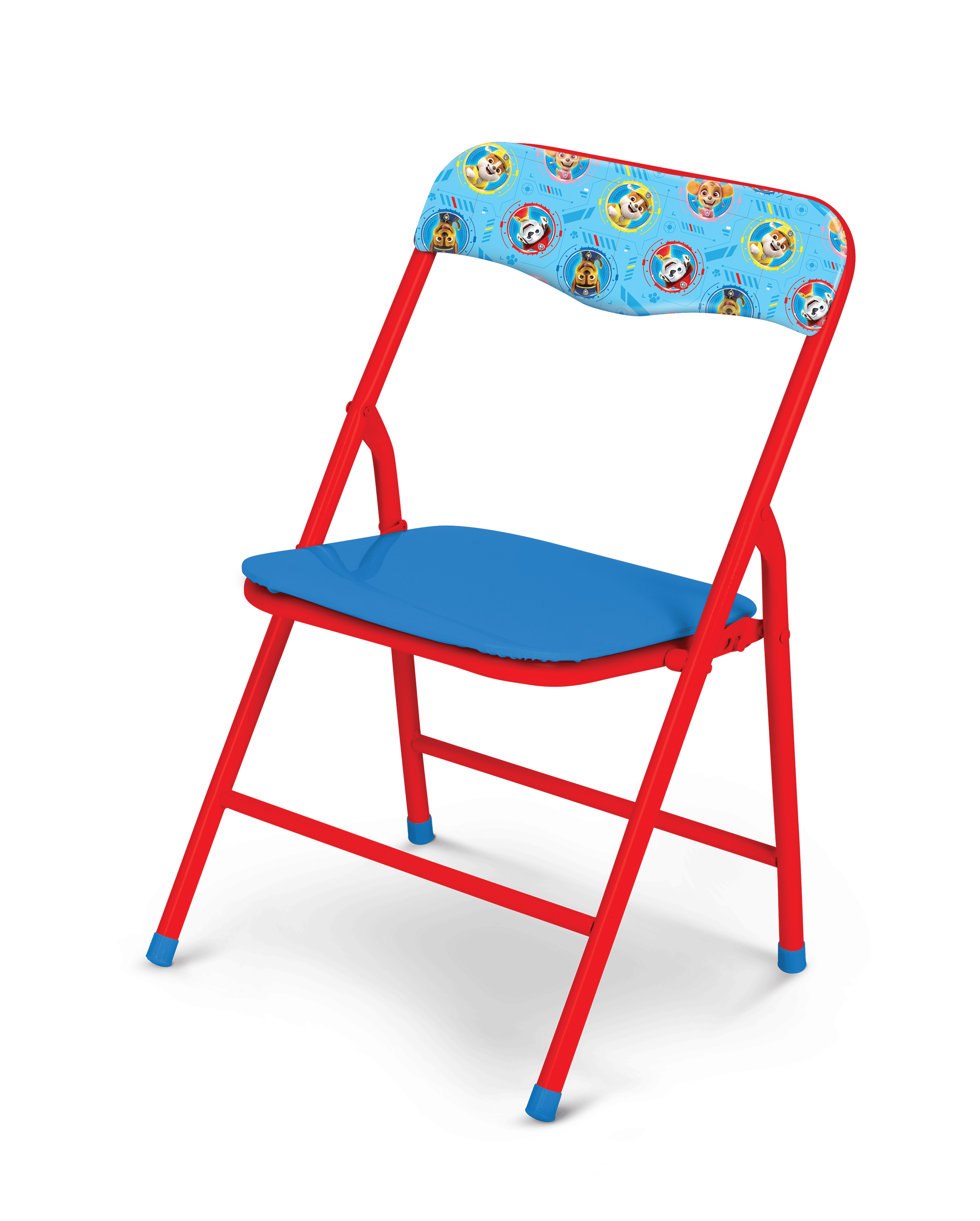 Paw Patrol Children's Large Folding Table with Washable Surface Comes with 2 Chairs