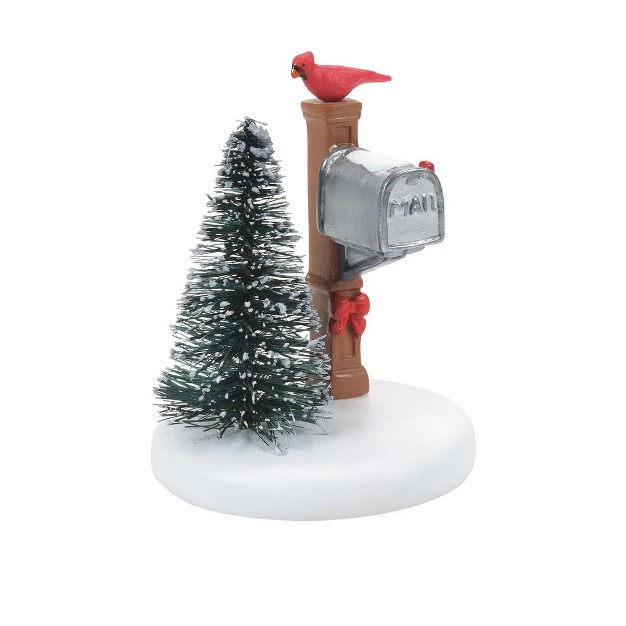 Department 56 Dept 56 Cardinal Christmas Mailbox