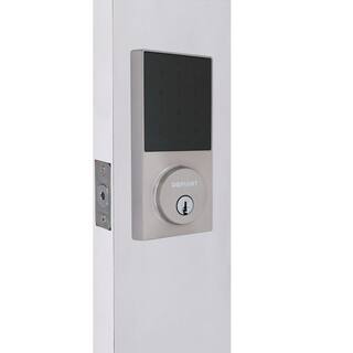 Defiant Slim Satin Nickel Electronic Touchpad Deadbolt 32GZ4X2D01BB