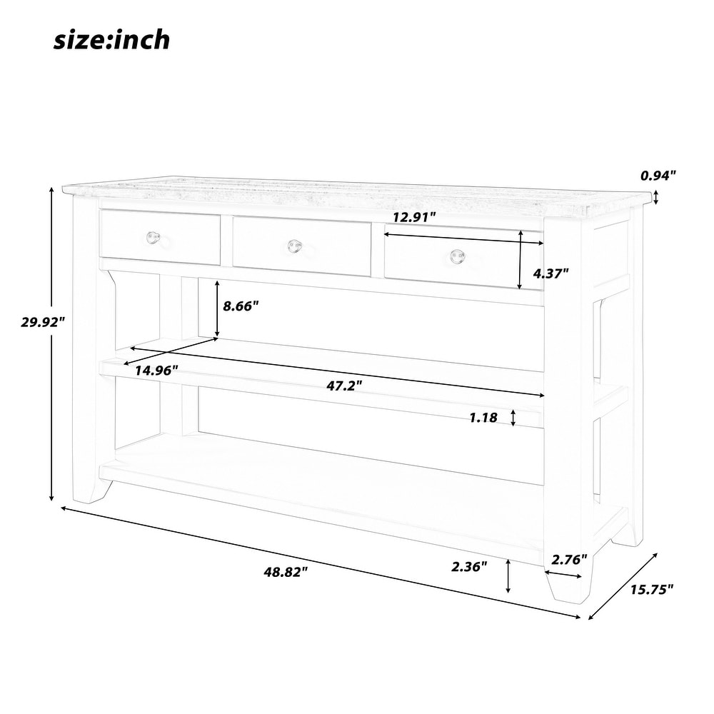 Modern Console Table Sofa Table for Living Room